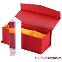 rongweiwang Arco Iris Cristal óptico de Prisma Triple Reflejo de Física Prisma Triple luz Enseñanza Color del Espectro…